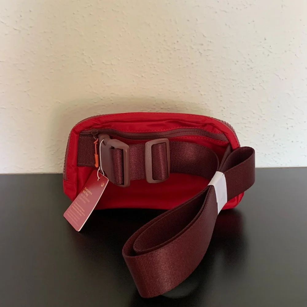 lululemon Lunar New Year Everywhere Belt Bag in Dark Red/Smoky Red Gold NWT New - Picture 4 of 16